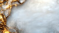 Luxurious white marble texture with golden veins and cracks on gray surface. Abstract natural stone pattern with metallic gold elements for luxury design background.