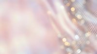 Soft pink and purple abstract background with golden bokeh lights and flowing lines for elegant design projects and romantic presentations.