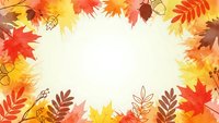 Autumn leaves frame with colorful maple, oak and rowan foliage border on cream background for seasonal designs, thanksgiving cards and fall decorations.