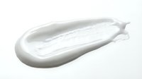 White cosmetic cream or lotion sample isolated on white background, ready for skincare product packaging, beauty advertising, and design mockups.