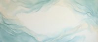 Soft watercolor waves in turquoise and cream tones create an abstract flowing background. Suitable for wellness, spa, and modern design projects.