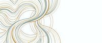 Abstract flowing lines in gold and gray creating elegant swirls on light background for luxury branding and sophisticated design projects.