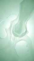 Abstract flowing mint green and white liquid waves creating smooth organic curves and swirls for modern design backgrounds and digital art projects.