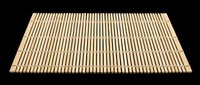 Bamboo mat isolated on transparent background, ready for t-shirt design, clipart, stickers, print on demand, and sublimation projects.