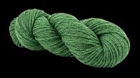 Green yarn skein isolated on transparent background, ready for knitting and craft design use. Great for stickers, t-shirt design, clipart, sublimation, and print on demand projects.