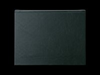 Dark green leather zipper pouch isolated on transparent background, ready for stickers, clipart, print on demand, T-shirt design, and sublimation use.