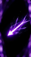 Purple energy burst with bright sparks radiating from central point on dark background. Dynamic light effect for gaming, sci-fi and digital art projects.