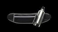 Waist pack with water bottle holder, isolated on transparent background. Ready for t-shirt designs, clipart, stickers, sublimation, and print-on-demand products.