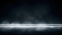 Dramatic dark stormy sky with glowing light horizon and textured ground surface, suitable for backgrounds and atmospheric design projects.