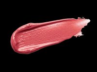 Coral pink lipstick stroke swatch isolated on transparent background, ready for beauty product design, cosmetics packaging, makeup tutorials, and digital beauty graphics.