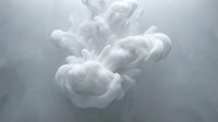 White smoke swirls creating abstract flowing patterns against gray background for creative design projects and artistic compositions.