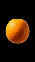Fresh orange fruit isolated on transparent background, ready for clipart, t-shirt design, stickers, print-on-demand products, and sublimation projects.