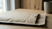 Fresh homemade pasta dough rolled flat on wooden cutting board in rustic kitchen setting ready for cooking and meal preparation.