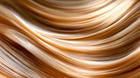 Smooth flowing curves in warm caramel and cream tones create elegant abstract background with gentle wave-like motion and soft blended transitions.