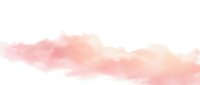 Abstract watercolor brush stroke in soft pink and peach tones on white background, perfect for feminine designs and creative projects.