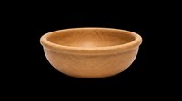 Wooden bowl isolated on transparent background, ready for T-shirt design, clipart, stickers, print on demand, and sublimation projects.