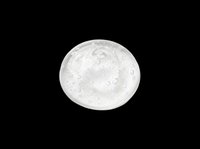 Clear gel blob with air bubbles isolated on transparent background, ready for design use on t-shirts, stickers, sublimation products, and print-on-demand applications.