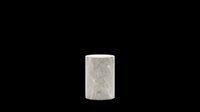 Concrete cylinder isolated on transparent background, ready for design use in t-shirts, clipart, stickers, print-on-demand products, and digital crafts.