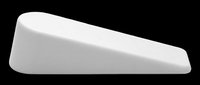 White door stopper wedge isolated on transparent background, ready for home decor clipart, print on demand, stickers, T-shirt design, and sublimation projects.