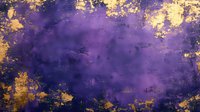 Purple and gold grunge texture with distressed metallic effect, rich royal colors and luxurious patina surface for creative backgrounds and design projects.
