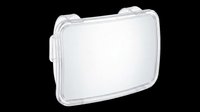 Transparent plastic storage container lid isolated on transparent background, ready for clipart, stickers, print on demand, sublimation, and t-shirt design use.