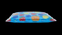 Colorful fruit-patterned water pillow isolated on transparent background, ready for t-shirt design, stickers, clipart, print on demand, and sublimation projects.