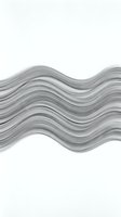 Abstract gray wavy lines flowing horizontally across white background creating dynamic movement for modern graphic design and digital art projects.