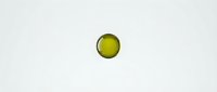 Green glossy sphere with metallic rim on white background, isolated design element for modern graphics and digital projects.