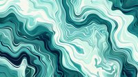 Abstract fluid marble texture with flowing teal and turquoise waves creating organic liquid patterns for modern design backgrounds and artistic projects.