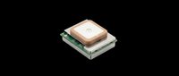 GPS module with antenna isolated on transparent background, ready for electronics design, technical illustrations, educational materials, and print-on-demand products.