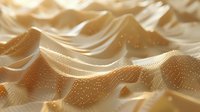 Elegant golden fabric with sparkling sequins creating soft waves and folds, perfect for luxury fashion backgrounds.