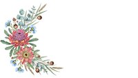 Watercolor floral crescent arrangement with protea, eucalyptus and wildflowers on white background for wedding invitations and botanical design projects.