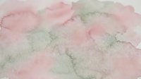 Soft watercolor texture with pink and green pastel washes blending organically across paper surface creating gentle artistic background for creative projects.