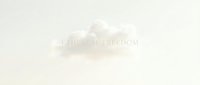 Ethereal cloud formation floating against soft neutral background, symbolizing freedom, lightness, and tranquility for wellness and lifestyle design projects.