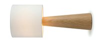 Rubber mallet with wooden handle isolated on white background, ready for design use on merchandise, packaging, and promotional materials.