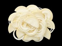 Cooked pasta noodles isolated on transparent background, ready for clipart, t-shirt design, stickers, print-on-demand products, and sublimation projects.