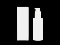 Cosmetic spray bottle and rectangular container isolated on transparent background, ready for product mockups, packaging design, t-shirt graphics, sublimation, and print-on-demand applications.