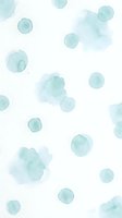 Soft mint green watercolor circles seamless pattern on white background for textile design, wallpaper, scrapbooking and creative projects.
