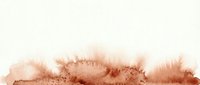 Abstract watercolor brush strokes in warm terracotta and peach tones on white background for artistic design projects and creative layouts.