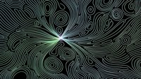 Abstract flowing lines pattern with swirls and curves radiating from center point. Modern geometric design for backgrounds, wallpapers, and creative projects.