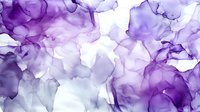 Abstract purple watercolor background with flowing organic shapes and translucent layers creates dreamy ethereal effect, suitable for creative design projects.