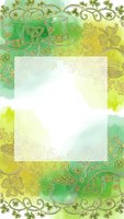 St. Patrick's Day watercolor frame with leprechaun hats, shamrocks, Celtic knots and pot of gold decorative border for greeting cards and festive designs.