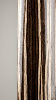 Natural wood grain texture with dark brown and light beige vertical stripes showing organic patterns and fine details for interior design projects.