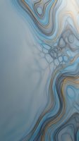 Abstract fluid art with swirling blue, gold and white marbled patterns creating organic flowing shapes for modern interior design and digital backgrounds.