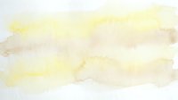 Soft yellow watercolor wash background with gentle brushstrokes and organic texture for creative projects and artistic designs.