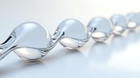 Elegant silver chain bracelet with smooth round beads and twisted metal links on white background for jewelry design and fashion accessories.