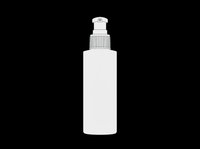Minimalist pump dispenser bottle isolated on transparent background, ready for T-shirt design, stickers, clipart, print on demand, and sublimation projects.