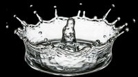 Water splash crown formation with dynamic liquid droplets suspended in mid-air, isolated on transparent background. Ready for design use on t-shirts, posters, stickers, sublimation products, and print-on-demand applications.