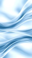 Soft flowing abstract waves in light blue and white create gentle curved lines against bright background, suitable for modern business presentations and web design.