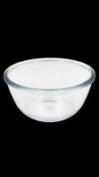 Clear glass mixing bowl with lid isolated on transparent background, ready for kitchen design, recipe graphics, cooking tutorials, product mockups, and culinary illustrations.